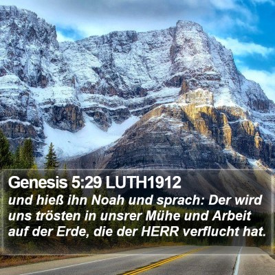 Genesis 5:29 LUTH1912 Bible Verse Image