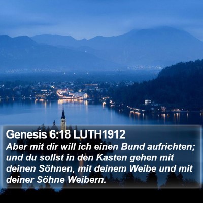 Genesis 6:18 LUTH1912 Bible Verse Image