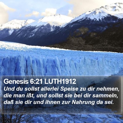 Genesis 6:21 LUTH1912 Bible Verse Image