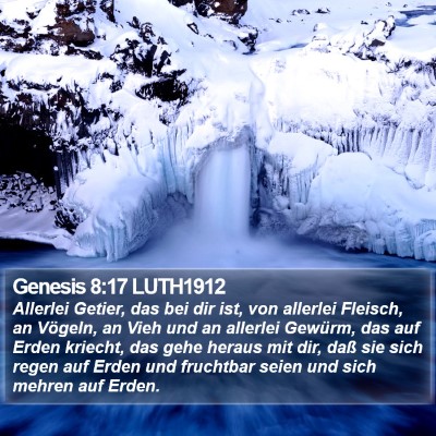 Genesis 8:17 LUTH1912 Bible Verse Image