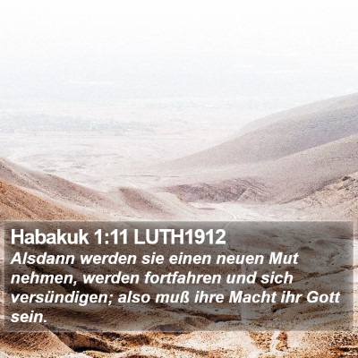 Habakuk 1:11 LUTH1912 Bible Verse Image