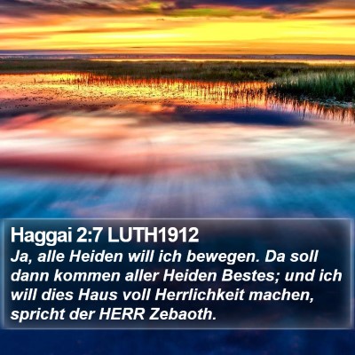 Haggai 2:7 LUTH1912 Bible Verse Image