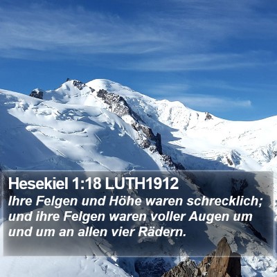 Hesekiel 1:18 LUTH1912 Bible Verse Image
