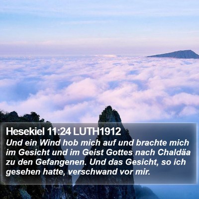 Hesekiel 11:24 LUTH1912 Bible Verse Image