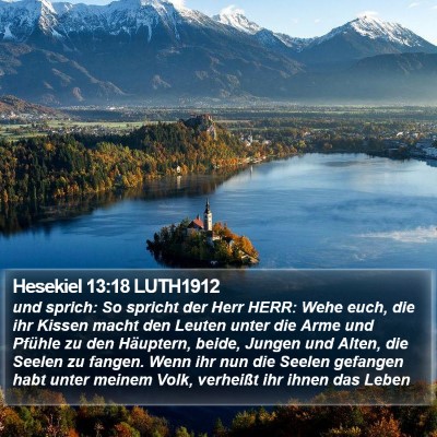 Hesekiel 13:18 LUTH1912 Bible Verse Image