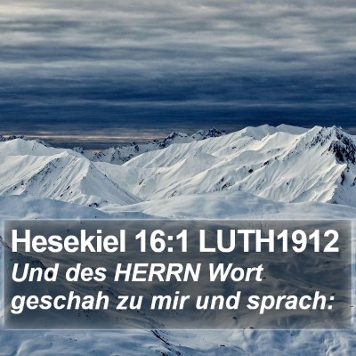 Hesekiel 16:1 LUTH1912 Bible Verse Image