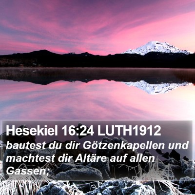 Hesekiel 16:24 LUTH1912 Bible Verse Image