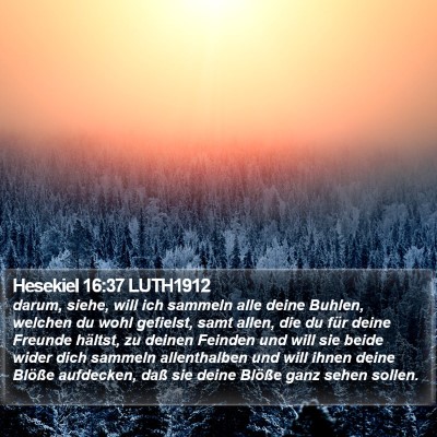 Hesekiel 16:37 LUTH1912 Bible Verse Image