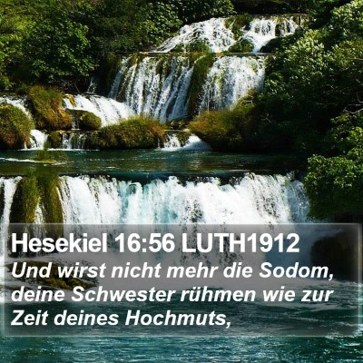 Hesekiel 16:56 LUTH1912 Bible Verse Image
