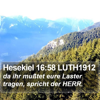 Hesekiel 16:58 LUTH1912 Bible Verse Image