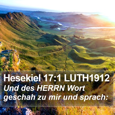 Hesekiel 17:1 LUTH1912 Bible Verse Image