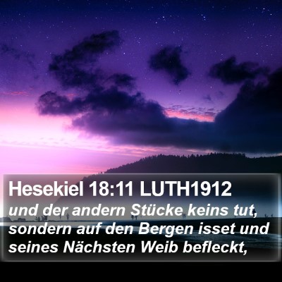 Hesekiel 18:11 LUTH1912 Bible Verse Image