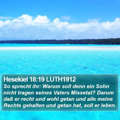 Hesekiel 18:19 LUTH1912 Bible Verse Image