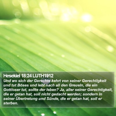 Hesekiel 18:24 LUTH1912 Bible Verse Image