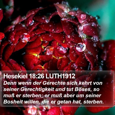 Hesekiel 18:26 LUTH1912 Bible Verse Image