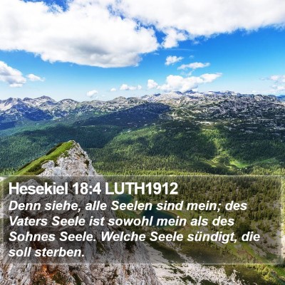 Hesekiel 18:4 LUTH1912 Bible Verse Image