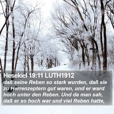 Hesekiel 19:11 LUTH1912 Bible Verse Image
