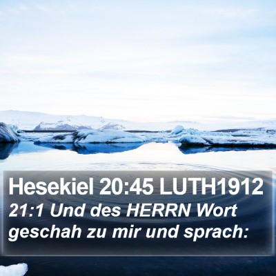 Hesekiel 20:45 LUTH1912 Bible Verse Image