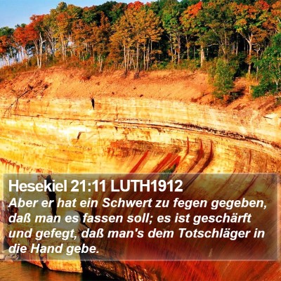 Hesekiel 21:11 LUTH1912 Bible Verse Image