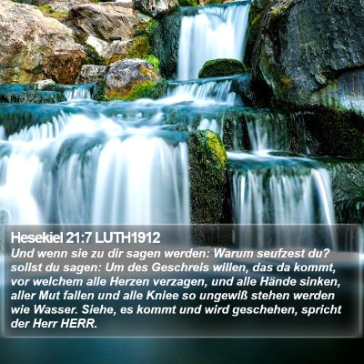 Hesekiel 21:7 LUTH1912 Bible Verse Image