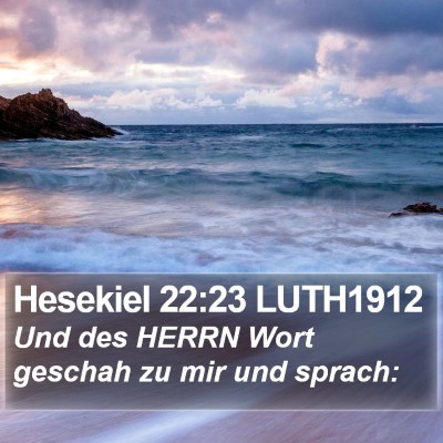Hesekiel 22:23 LUTH1912 Bible Verse Image