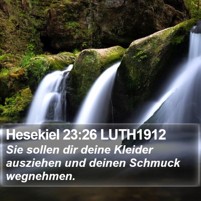 Hesekiel 23:26 LUTH1912 Bible Verse Image