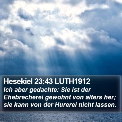 Hesekiel 23:43 LUTH1912 Bible Verse Image