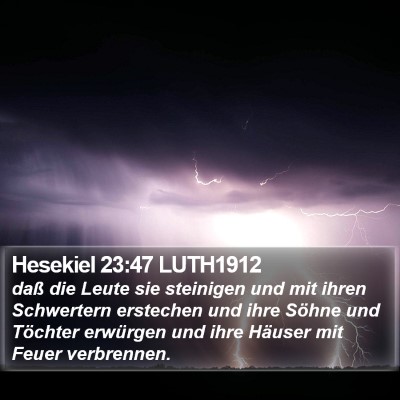 Hesekiel 23:47 LUTH1912 Bible Verse Image