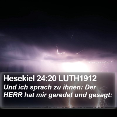 Hesekiel 24:20 LUTH1912 Bible Verse Image