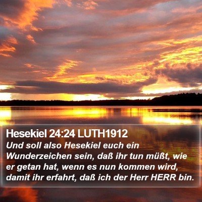 Hesekiel 24:24 LUTH1912 Bible Verse Image