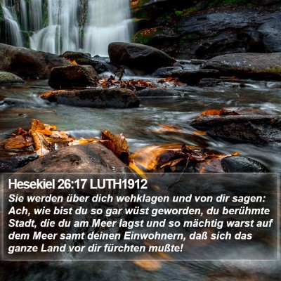 Hesekiel 26:17 LUTH1912 Bible Verse Image
