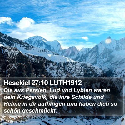 Hesekiel 27:10 LUTH1912 Bible Verse Image