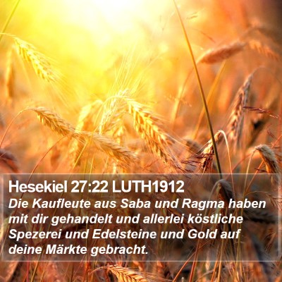 Hesekiel 27:22 LUTH1912 Bible Verse Image