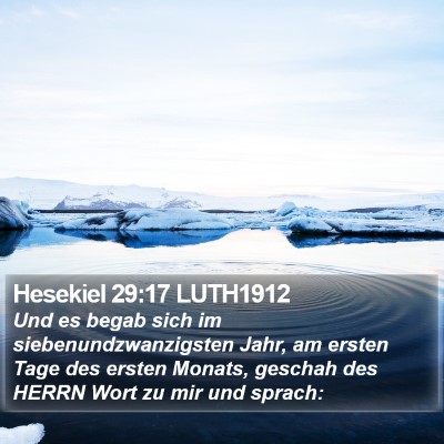 Hesekiel 29:17 LUTH1912 Bible Verse Image
