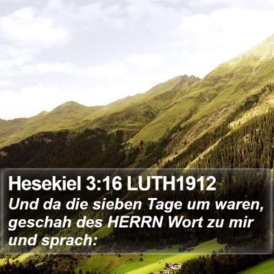Hesekiel 3:16 LUTH1912 Bible Verse Image
