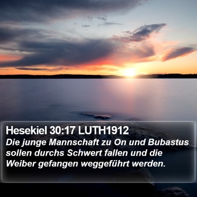 Hesekiel 30:17 LUTH1912 Bible Verse Image
