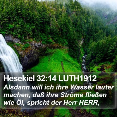Hesekiel 32:14 LUTH1912 Bible Verse Image