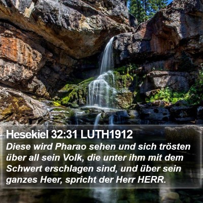 Hesekiel 32:31 LUTH1912 Bible Verse Image