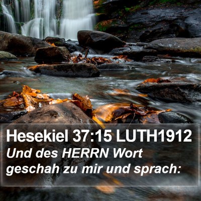 Hesekiel 37:15 LUTH1912 Bible Verse Image