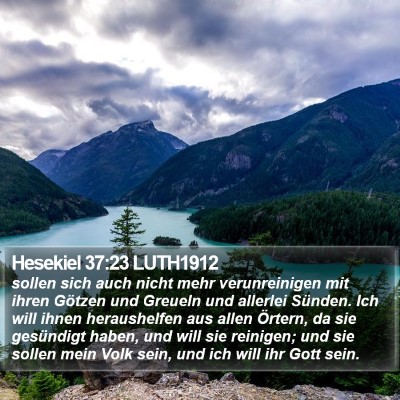 Hesekiel 37:23 LUTH1912 Bible Verse Image