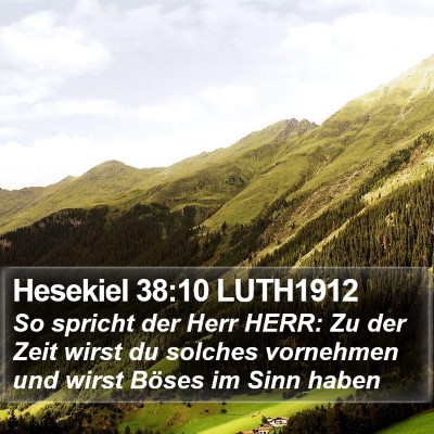Hesekiel 38:10 LUTH1912 Bible Verse Image