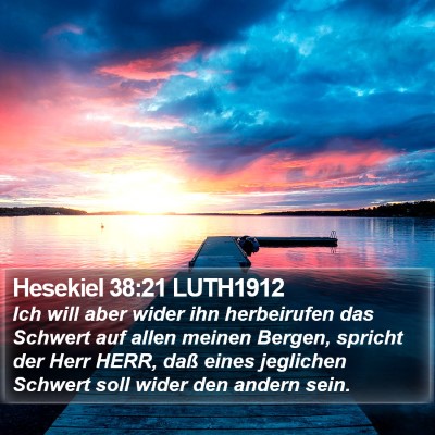 Hesekiel 38:21 LUTH1912 Bible Verse Image