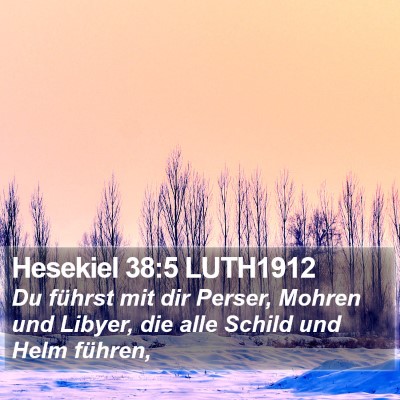 Hesekiel 38:5 LUTH1912 Bible Verse Image