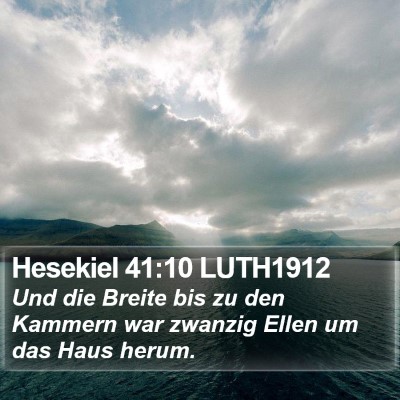 Hesekiel 41:10 LUTH1912 Bible Verse Image
