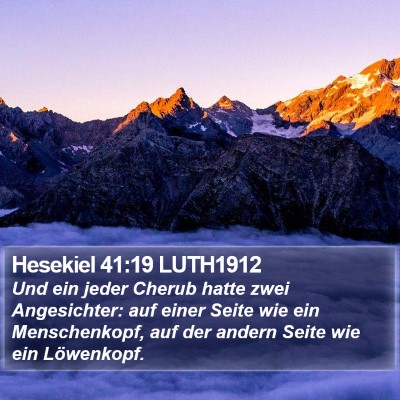 Hesekiel 41:19 LUTH1912 Bible Verse Image