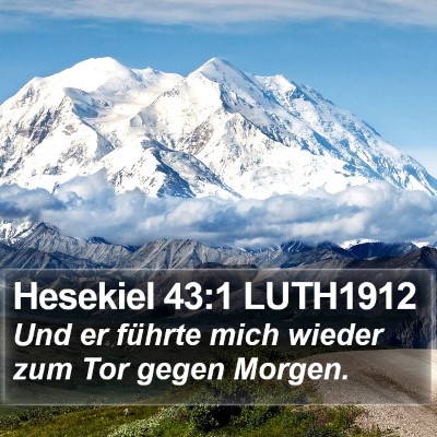 Hesekiel 43:1 LUTH1912 Bible Verse Image