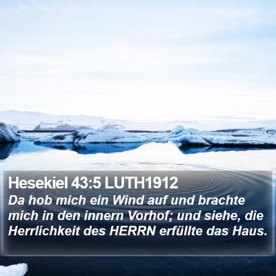 Hesekiel 43:5 LUTH1912 Bible Verse Image