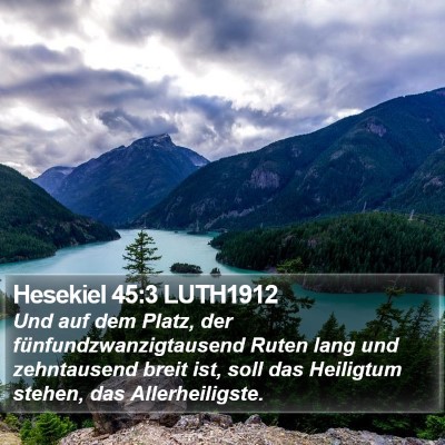 Hesekiel 45:3 LUTH1912 Bible Verse Image