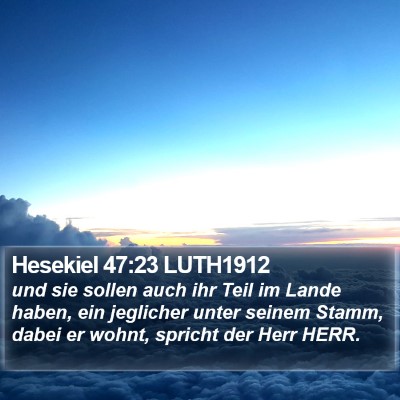 Hesekiel 47:23 LUTH1912 Bible Verse Image