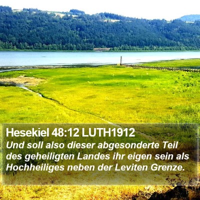 Hesekiel 48:12 LUTH1912 Bible Verse Image
